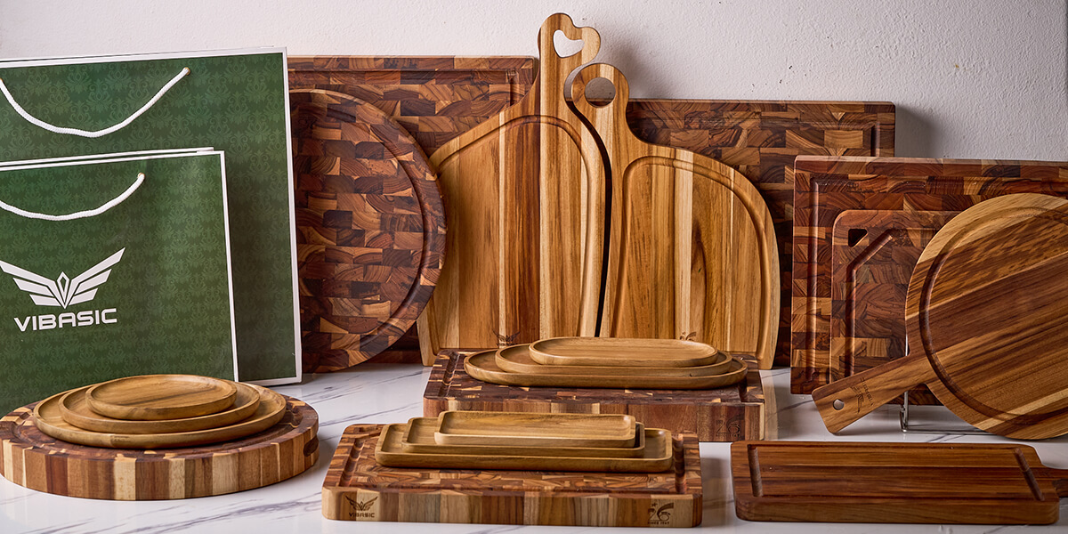 Thớt Gỗ Teak Vibasic: “Người Bạn Đời” Trong Căn Bếp Việt